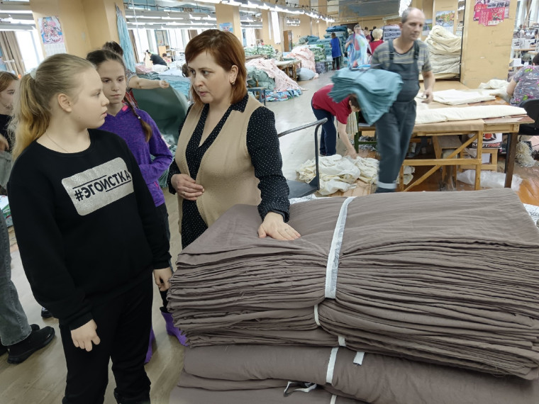 Экскурсия на Пучежскую швейную фабрику.